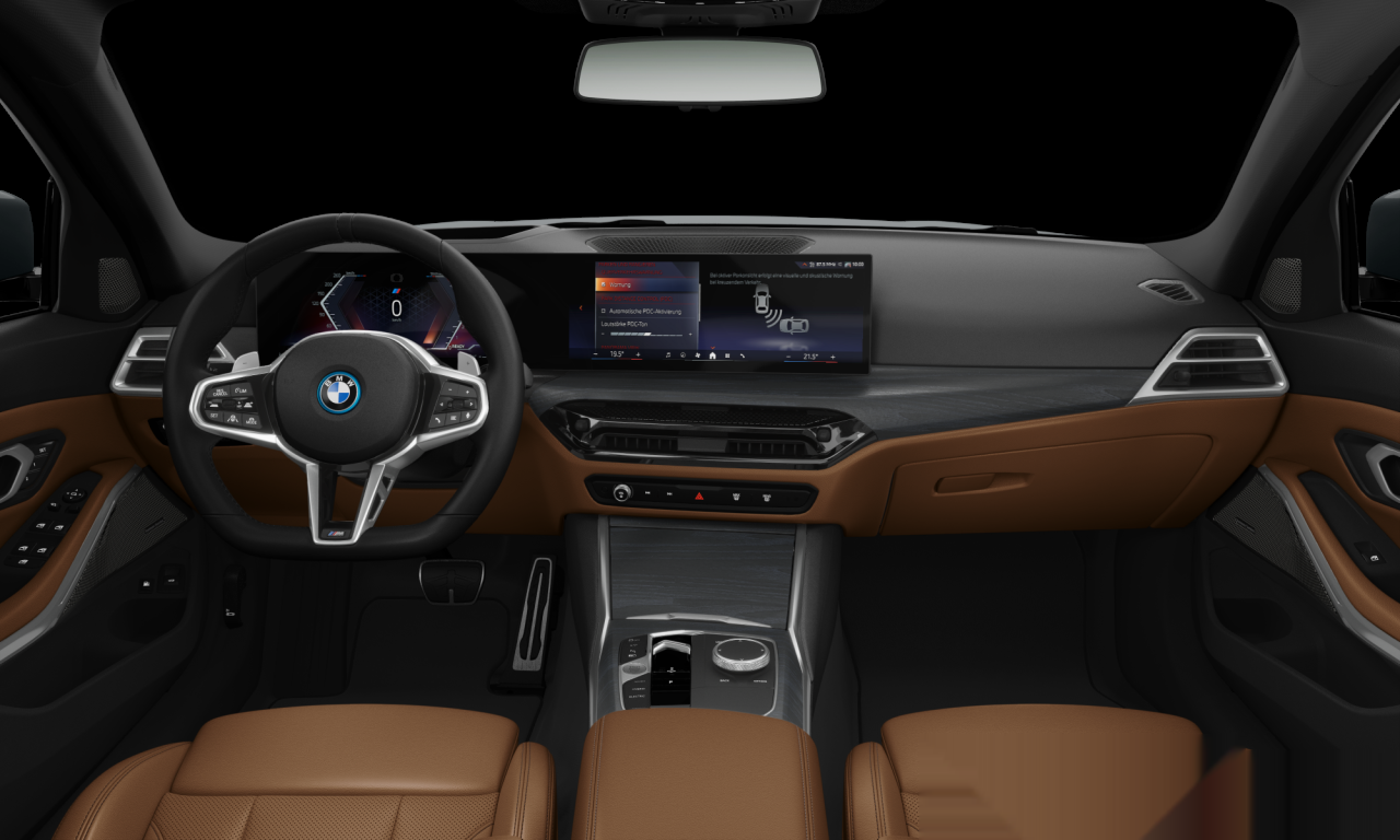 Interior of BMW 330e (G21 (MUE)), VIN WBA41GL080FV52813