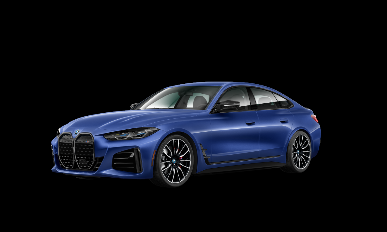 Exterior of BMW i4 M50 (G26), VIN WBY33AW0XPFP38220