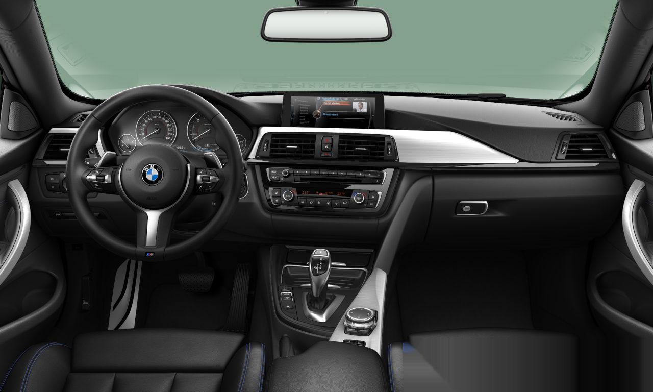 Interior of BMW 435i (F33), VIN WBA3T310005B65117