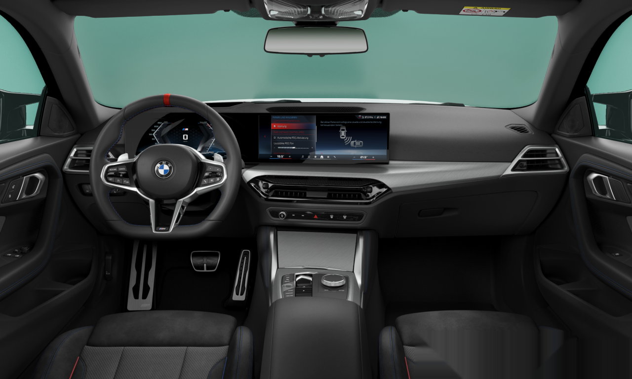 Interior of 2025 BMW M240i xDrive (G42), VIN WBA51CM0908F80316