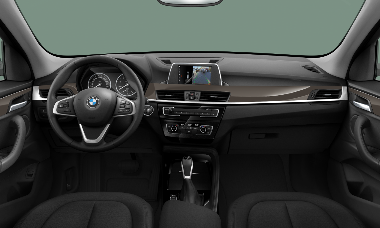 Interior of 2017 BMW X1 sDrive18d (F48), VIN WBAHT710205J42061