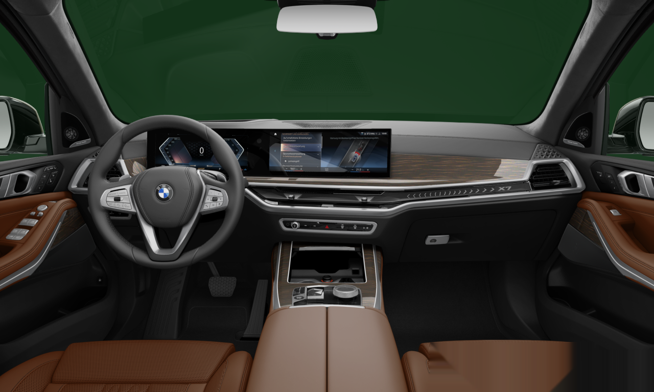 Interior of BMW X7 xDrive40i (G07 (MUE)), VIN WBX21EM08P9R60012