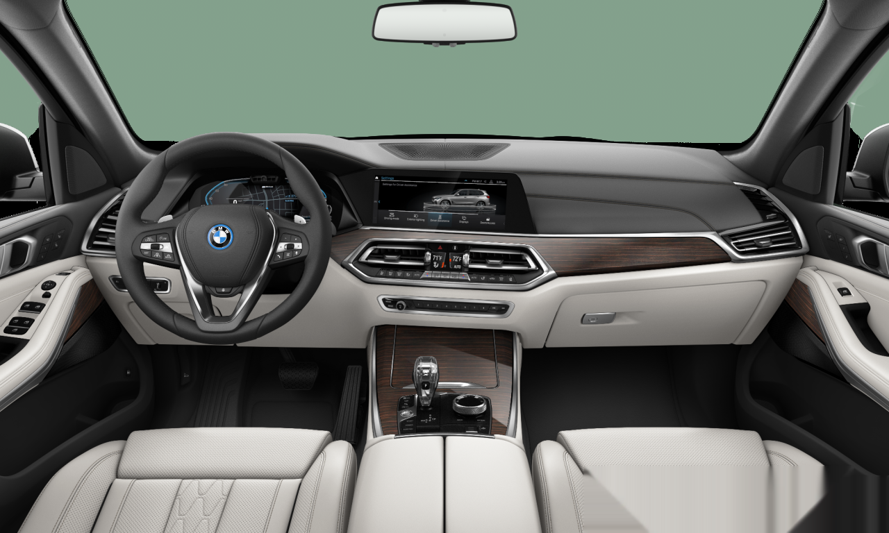 Interior of BMW X5 xDrive45e (G05), VIN 5UXTA6C06P9N68637