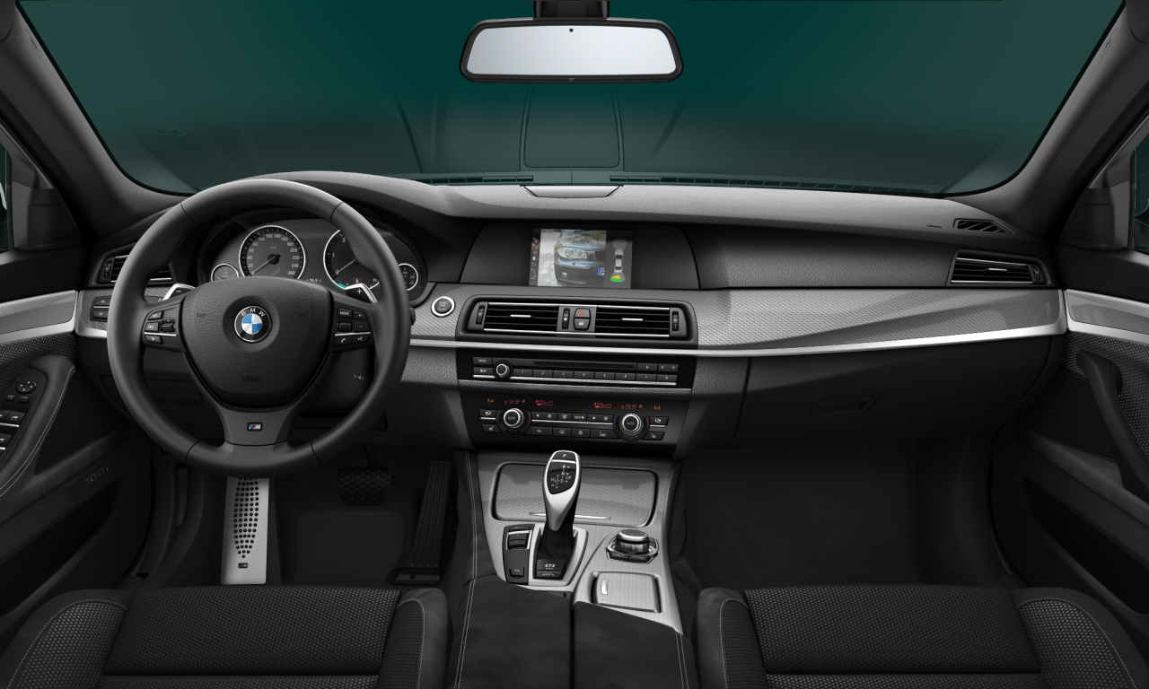 Interior of BMW 520d (F10), VIN WBAFW11040DY60082