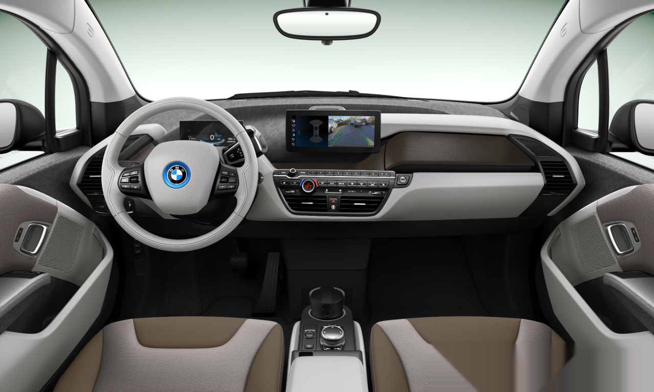 Interior of BMW i3 120 REX (I01 (MUE)), VIN WBY8P4C09L7G14589