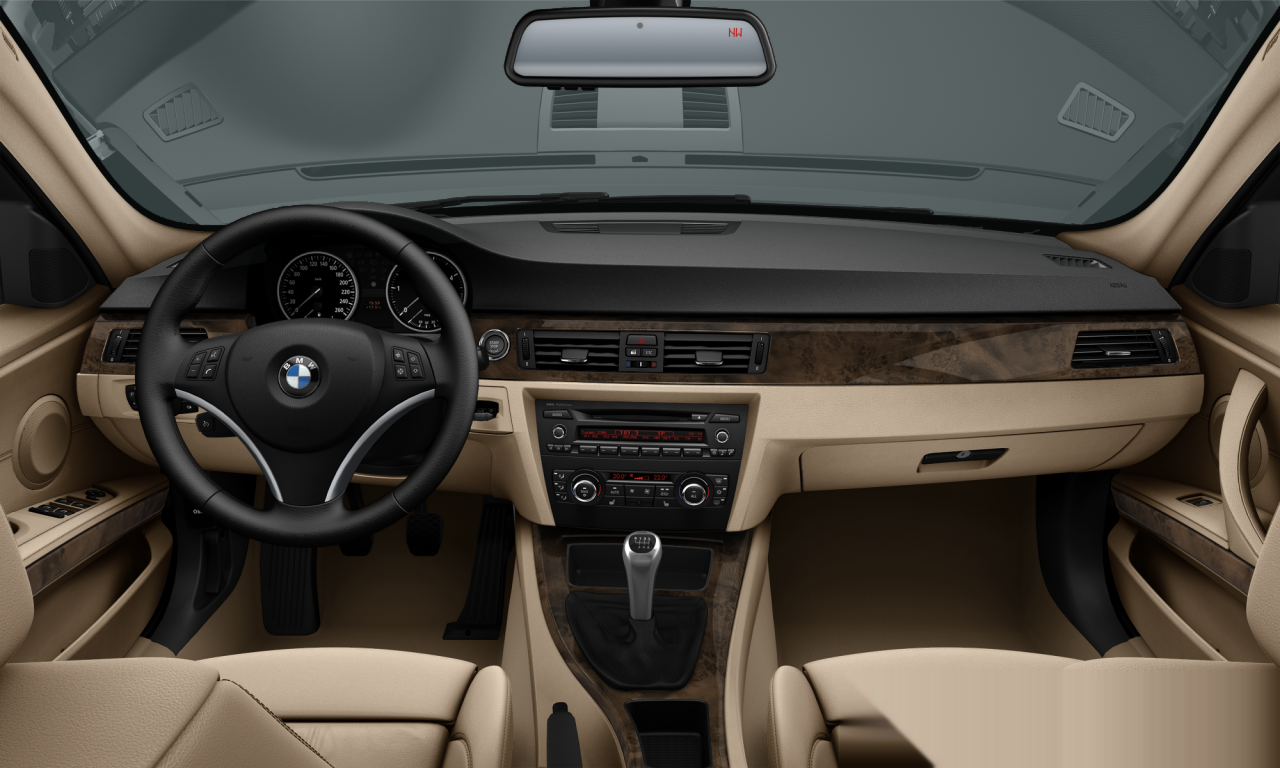 Interior of BMW 328i (E90 (MUE)), VIN WBAPH53529A448787