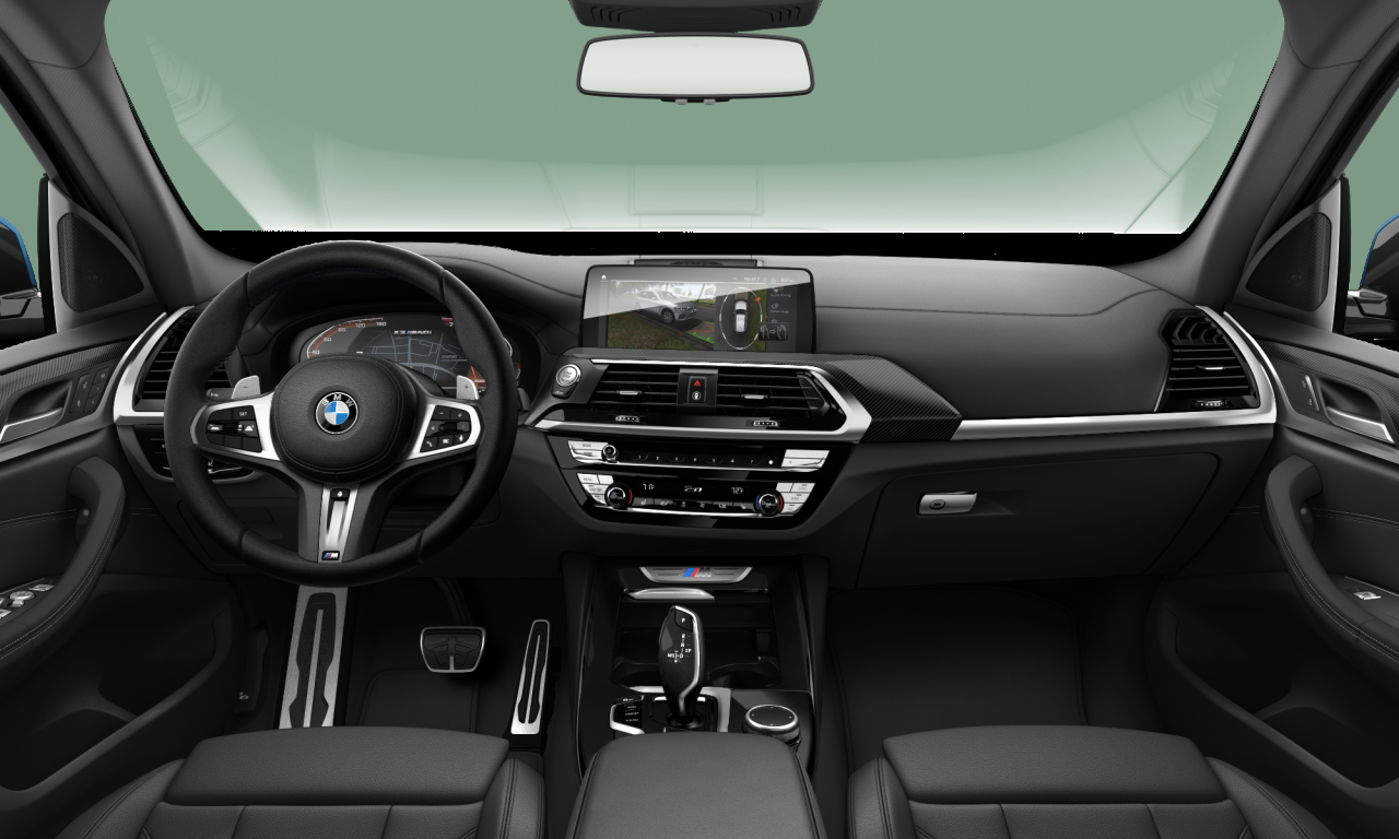 Interior of BMW X3 M40i (G01), VIN 5UXTY9C00M9H57179