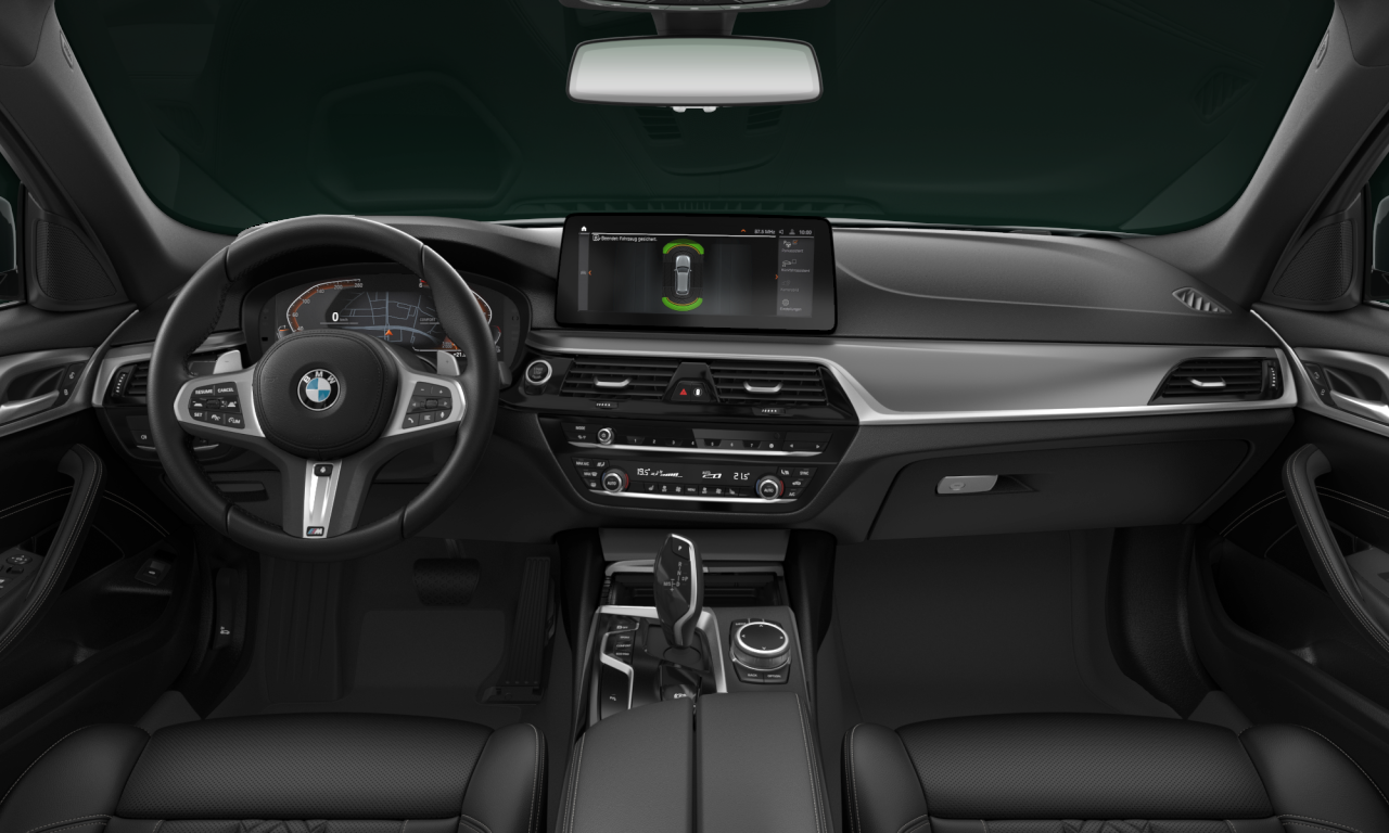 Interior of BMW 520d xDrive (G31 (MUE)), VIN WBA51BN0XRCP39067