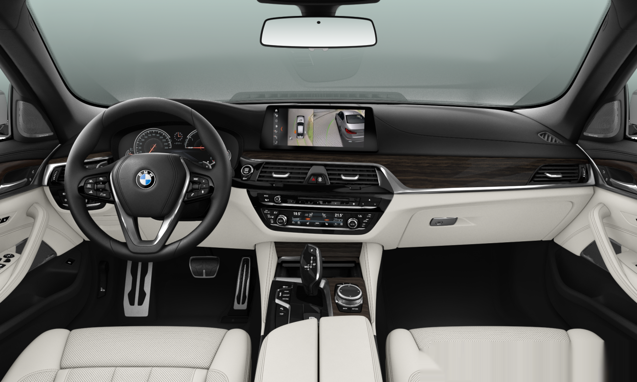 Interior of 2017 BMW 540d xDrive (G30), VIN WBAJD510X0BC81779