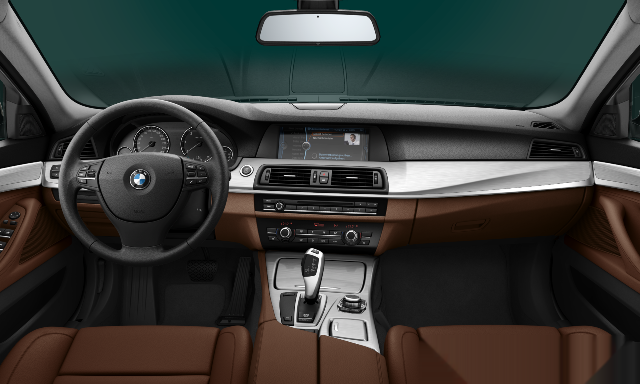 Interior of 2011 BMW 525d (F10), VIN WBAFW31000DU98876