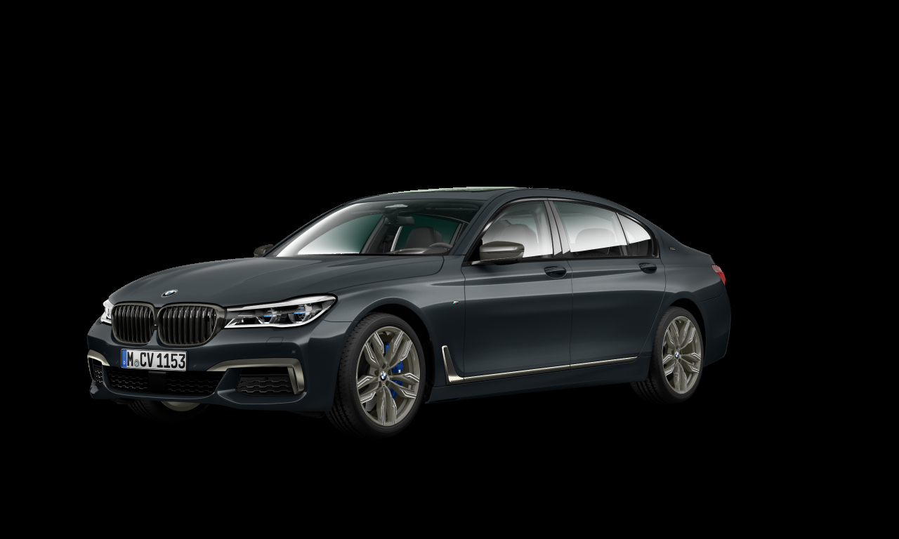 Exterior of 2018 BMW M760Li xDrive (G12), VIN WBA7H61090B245552