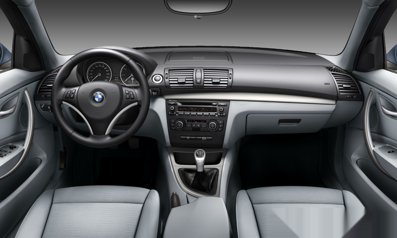 Interior of 2007 BMW 116i (E87 (MUE)), VIN WBAUE31020E070876