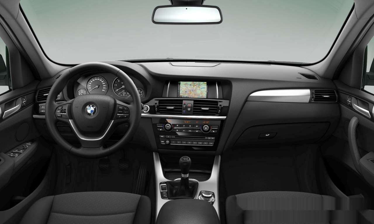 Interior of 2016 BMW X3 xDrive20d (Sports Activity Vehicle (5 Doors)), VIN WBAWZ510400M35855