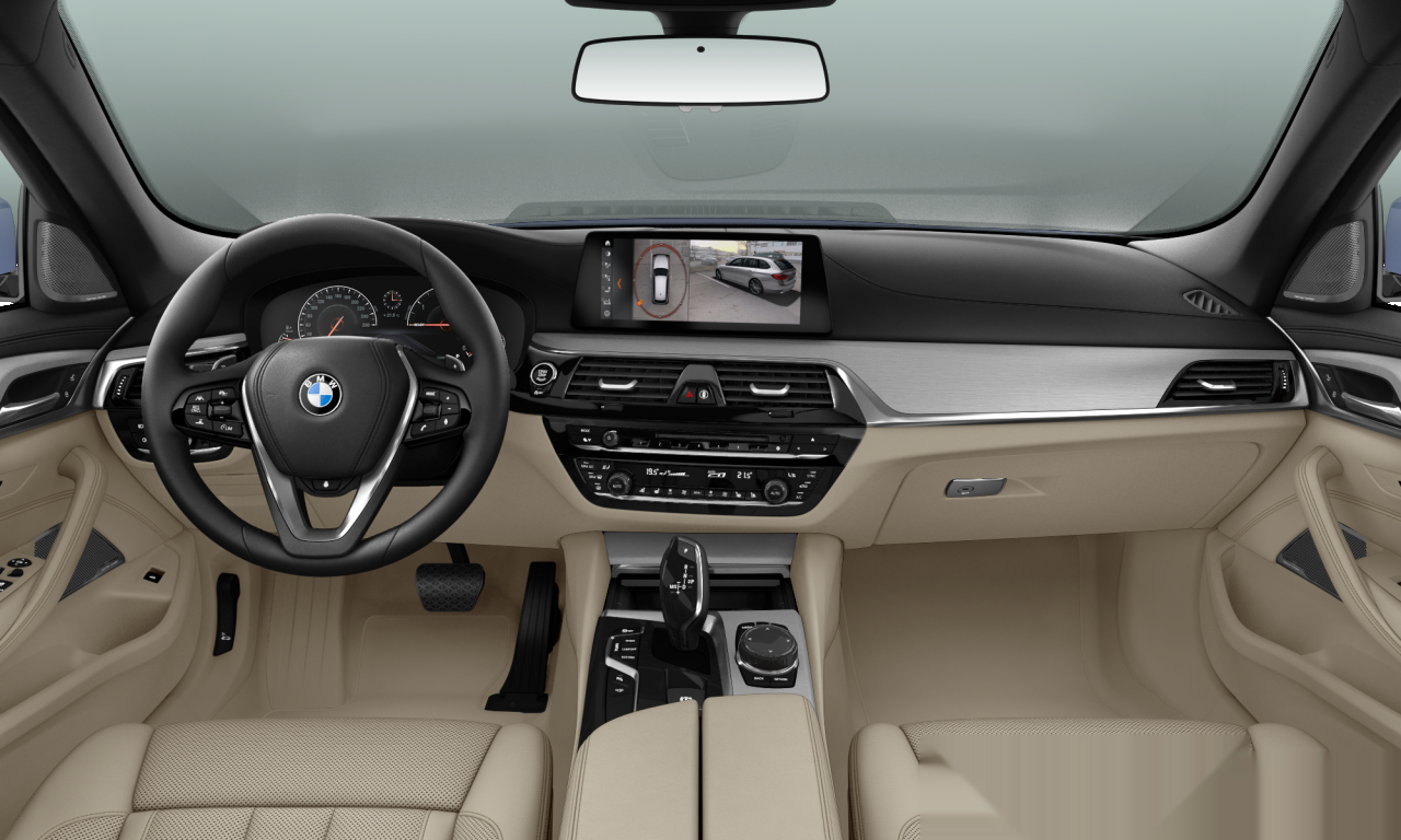 Interior of BMW 530d xDrive (G31), VIN WBAJN51040B261473