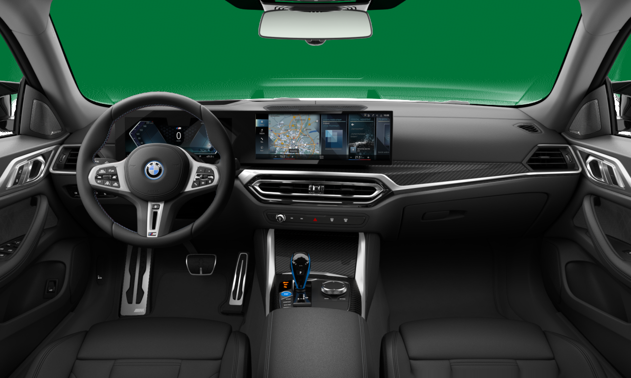 Interior of 2022 BMW i4 M50 (G26), VIN WBY31AW06PFN89407