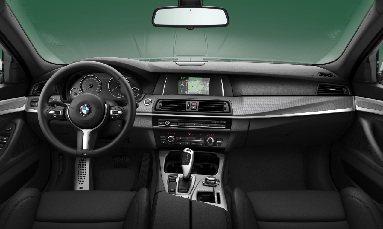 Interior of 2014 BMW 520d (F10 (MUE)), VIN WBA5C32010D604710