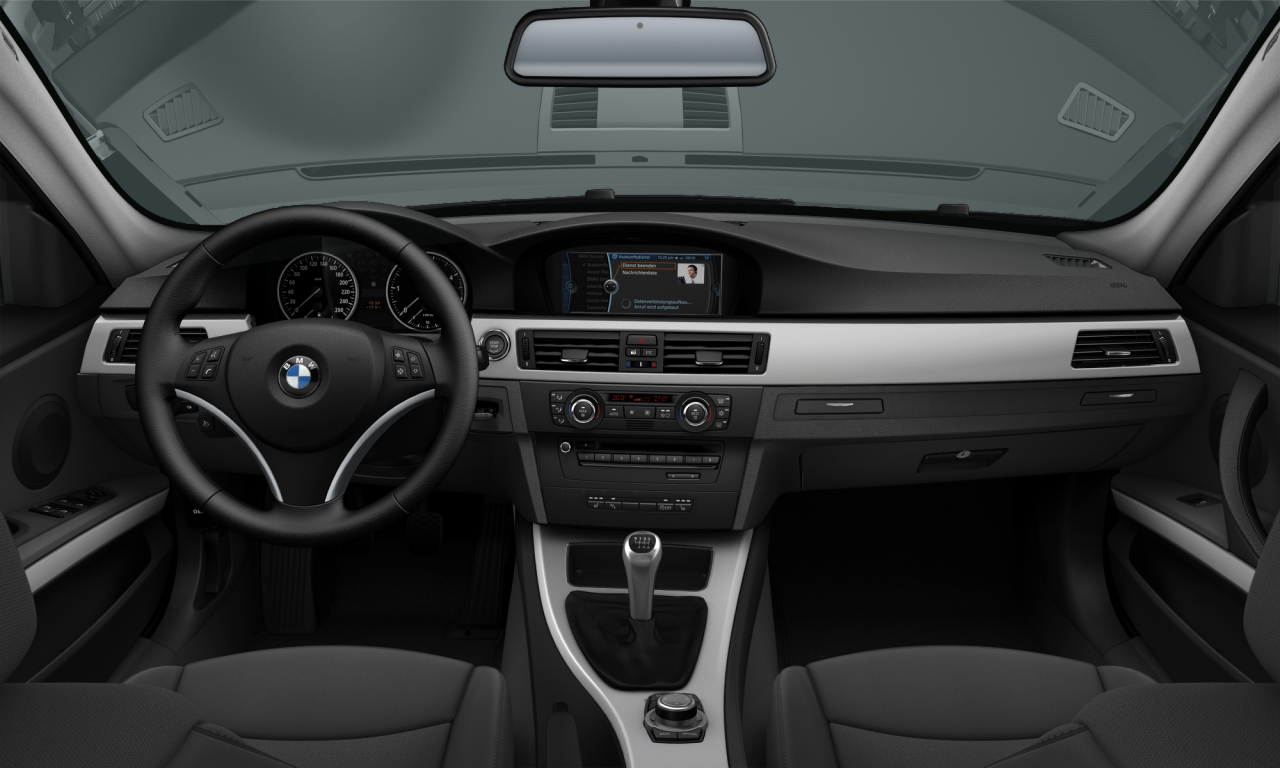 Interior of 2008 BMW 318d (E91 (MUE)), VIN WBAUX110X0A335033