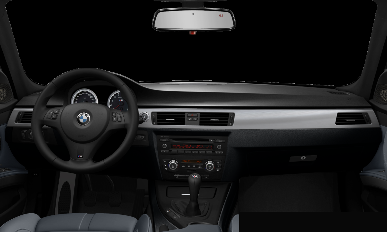 Interior of 2008 BMW M3 (Sedan (4 Doors)), VIN WBSVA93508E215836