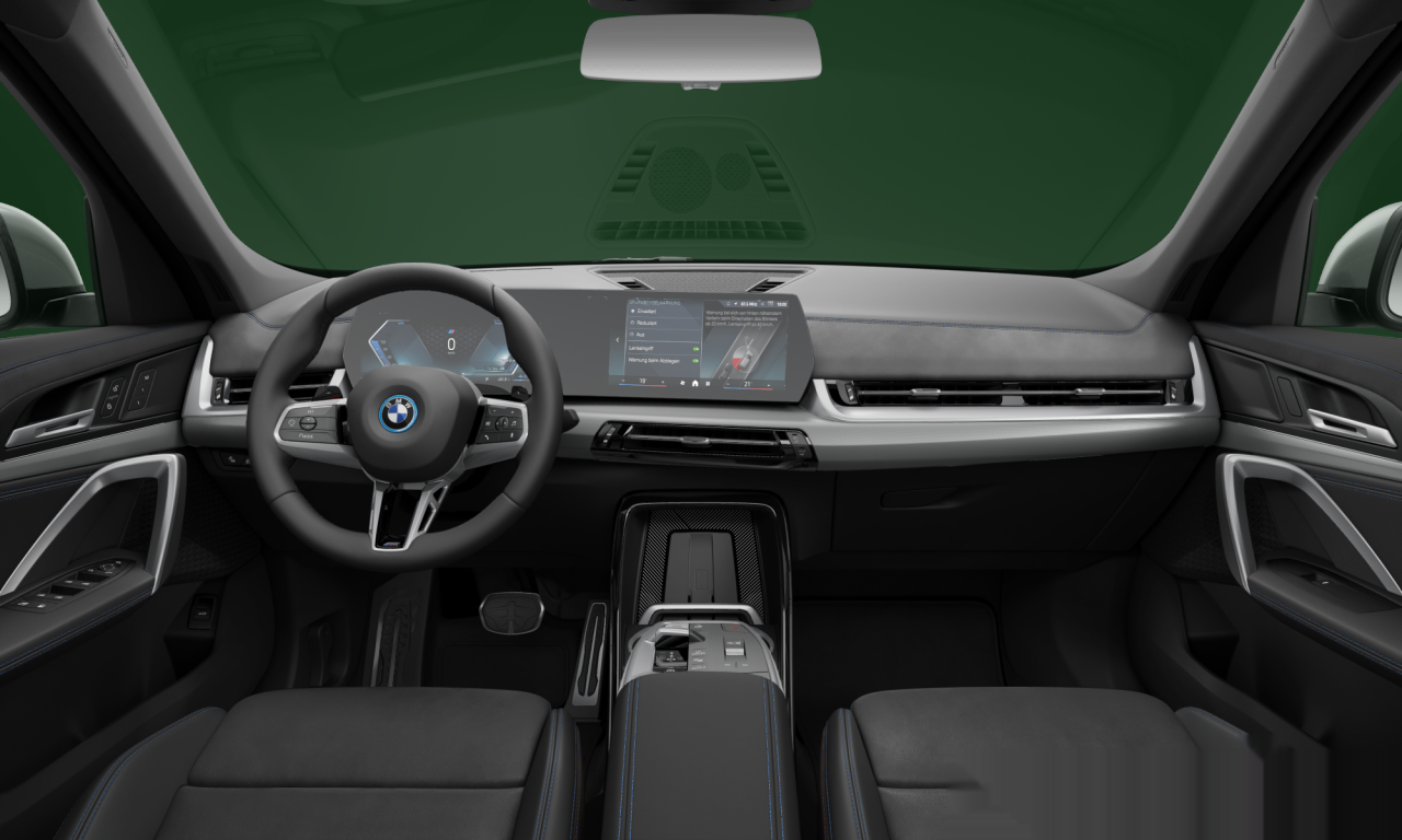 Interior of 2026 BMW X1 xDrive25e (U11), VIN WBA21EF0505738404