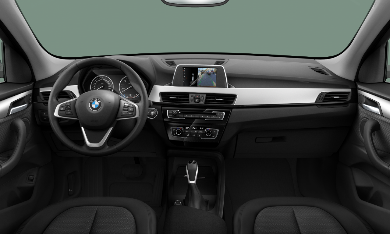 Interior of 2017 BMW X1 xDrive20i (F48), VIN WBAHS910503F11167