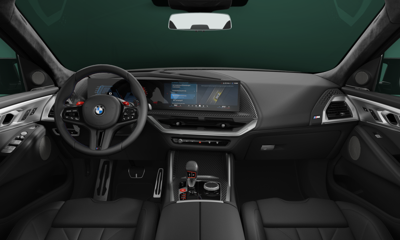Interior of BMW XM (G09), VIN WBS21CS0909S27941