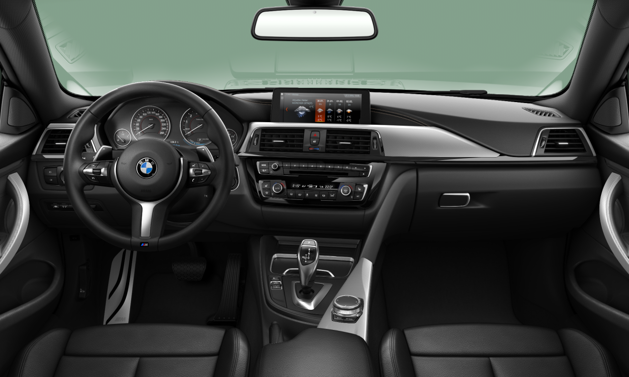 Interior of BMW 430i xDrive (F32 (MUE)), VIN WBA4W5C00LFJ55123