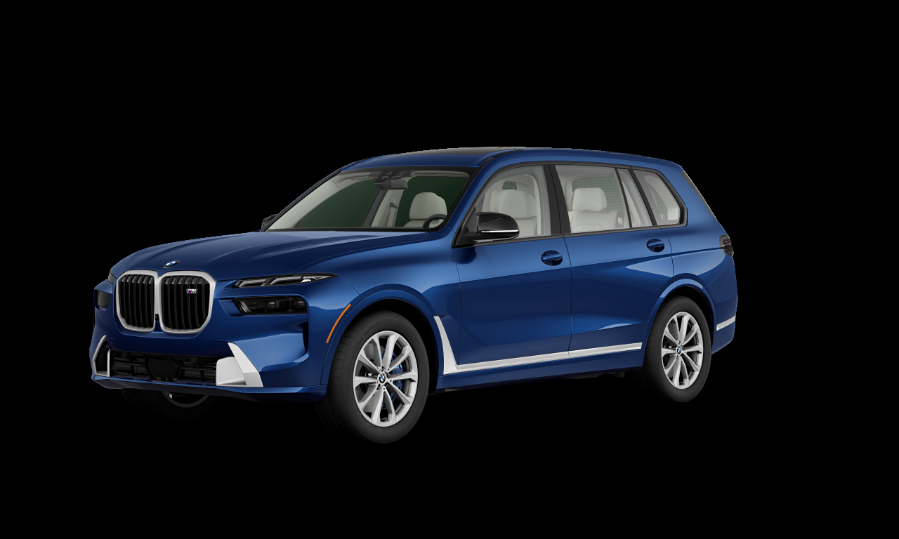 Exterior of BMW X7 M60i xDrive (Sports Activity Vehicle (5 Doors)), VIN 5UX33EM00P9R09498