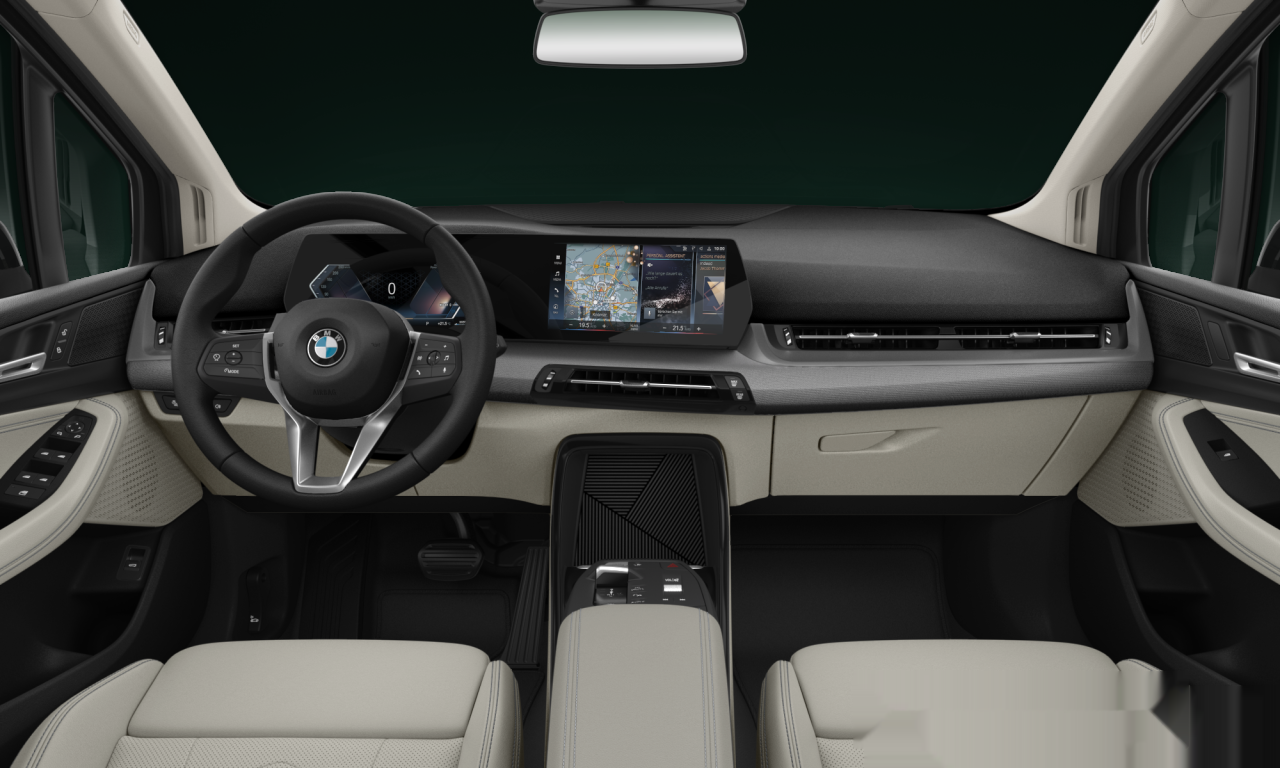 Interior of BMW 220i (U06), VIN WBA71BX0607K76300