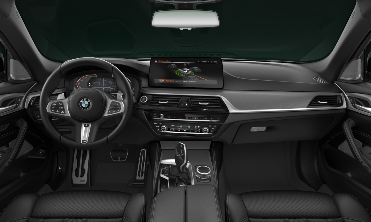 Interior of BMW 530d xDrive (G31 (MUE)), VIN WBA31AJ010CL35228
