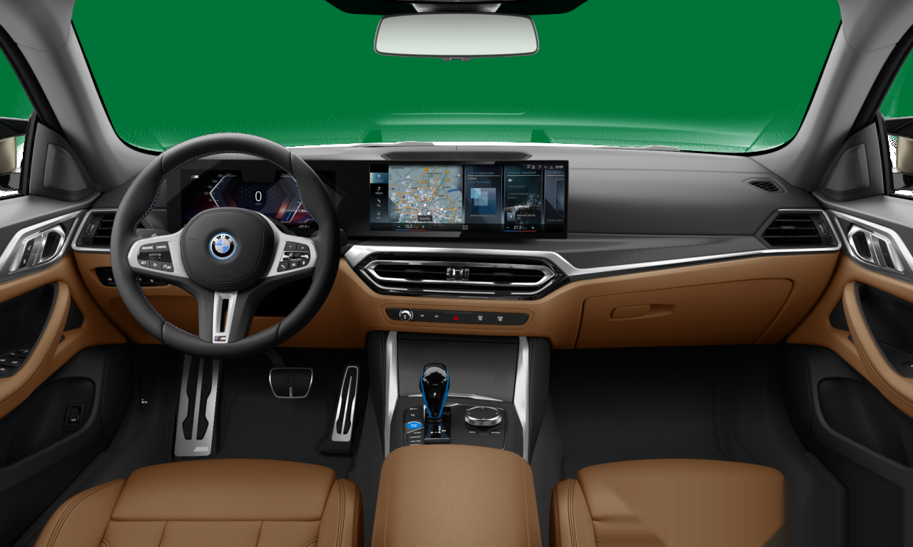 Interior of BMW i4 M50 (G26), VIN WBY31AW05NFM79896