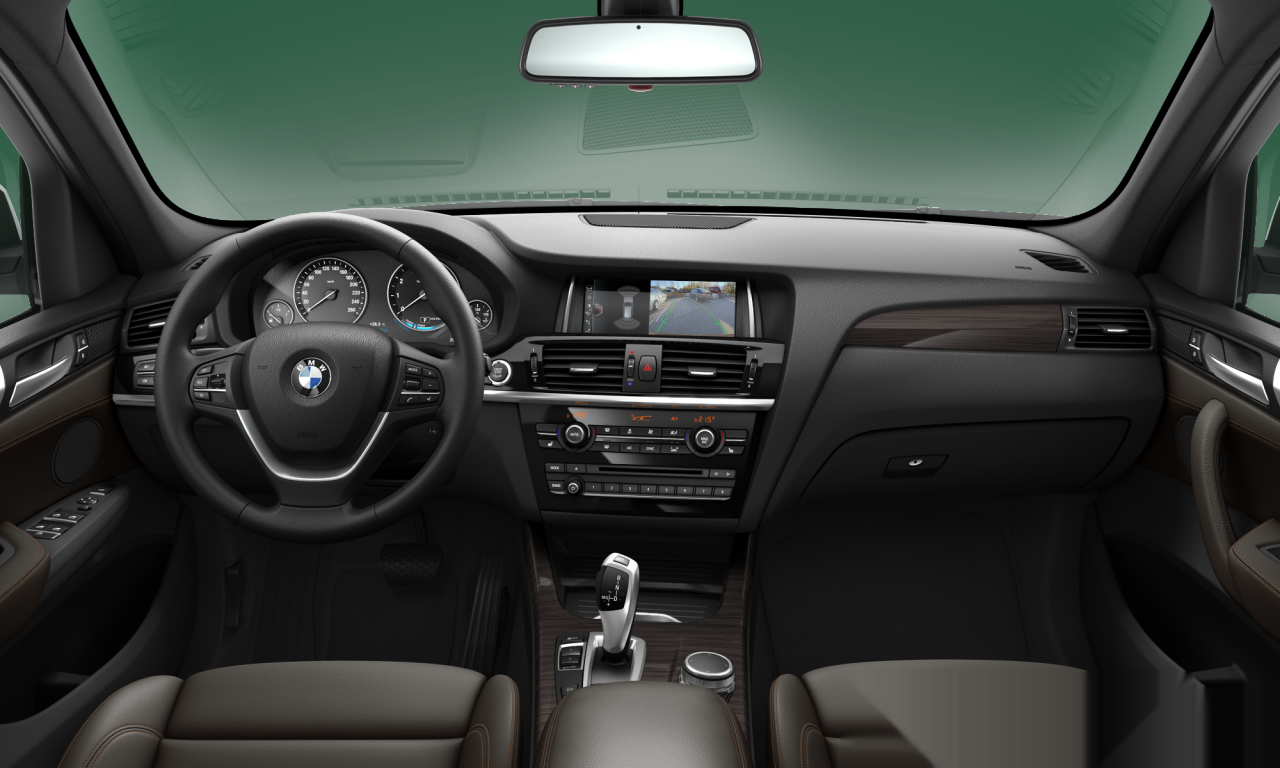 Interior of BMW X3 xDrive28i (Sports Activity Vehicle (5 Doors)), VIN 5UXWX9C51H0T13604