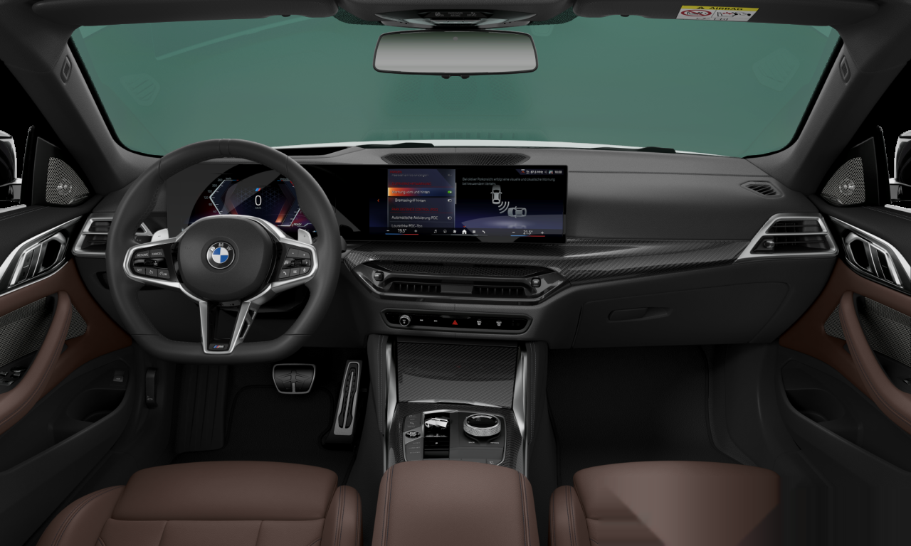 Interior of 2024 BMW 420i (G23 (MUE)), VIN WBA81DB040CS94924