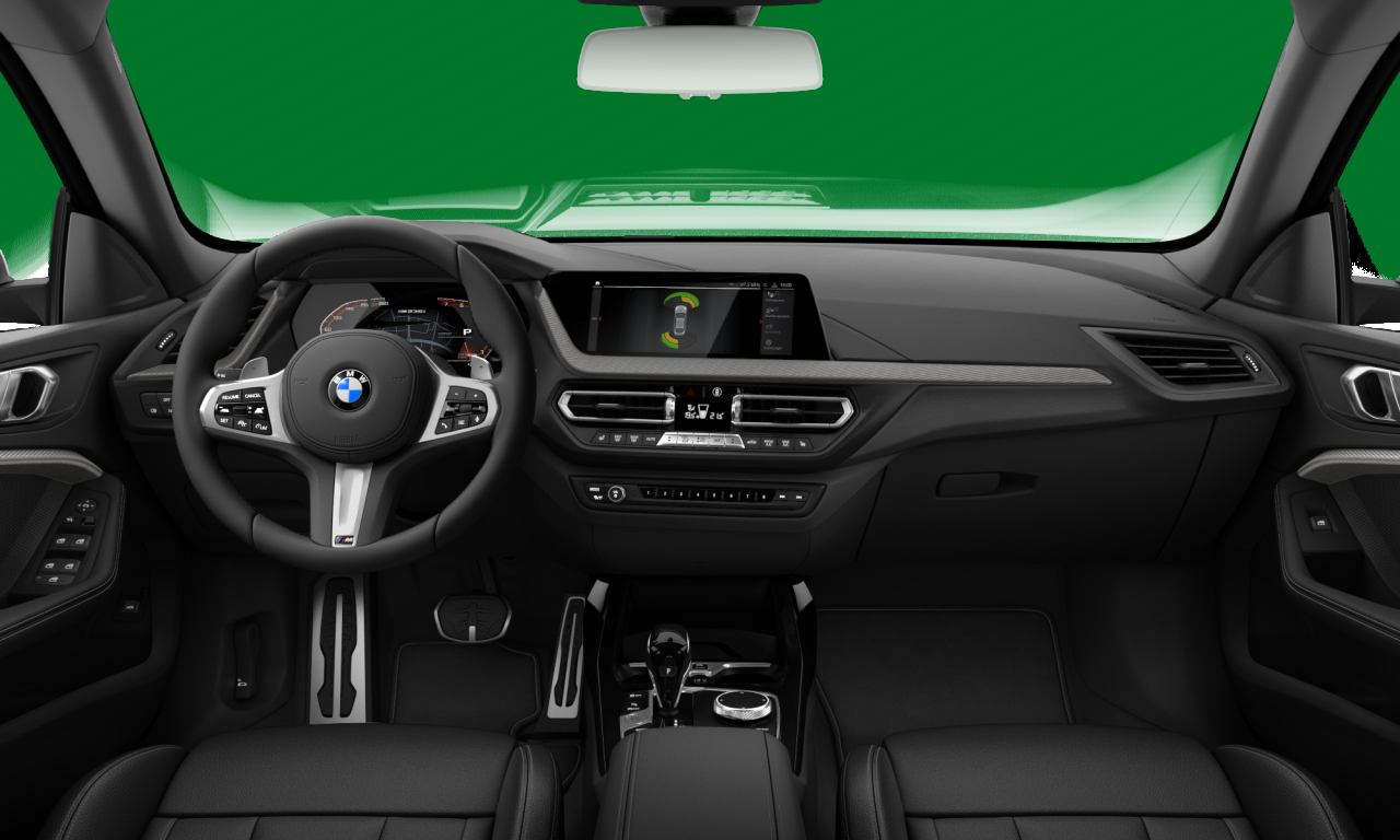 Interior of 2021 BMW M235i xDrive (F44), VIN WBA12AL0607J46178