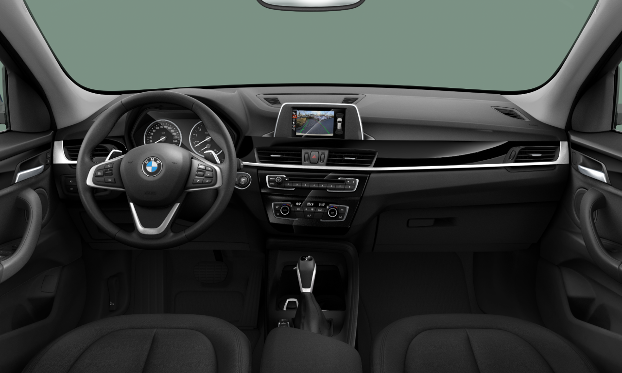 Interior of BMW X1 sDrive20i (F48), VIN WBAHS7108H5H08063
