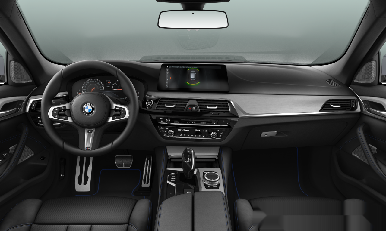 Interior of BMW 520d xDrive (G31), VIN WBAJP5102KBV48744