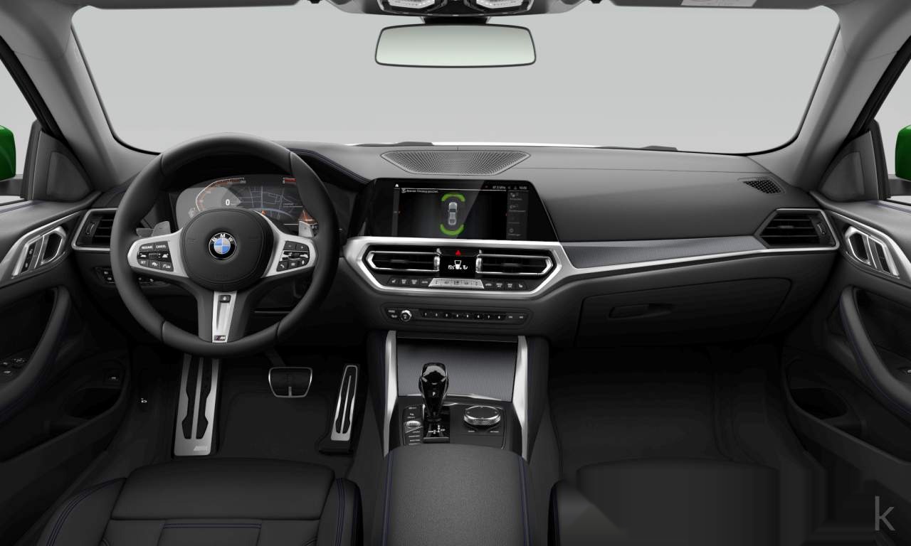 Interior of 2022 BMW 420d xDrive (G22), VIN WBA21AS0X0CJ95724