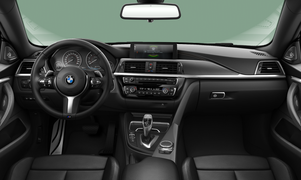 Interior of BMW 440i xDrive (F36 (MUE)), VIN WBA4J71060BA97988