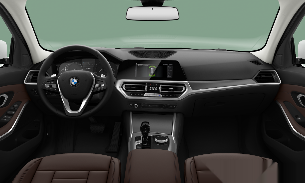 Interior of 2020 BMW 320i (G21), VIN WBA6K310X0FK50666