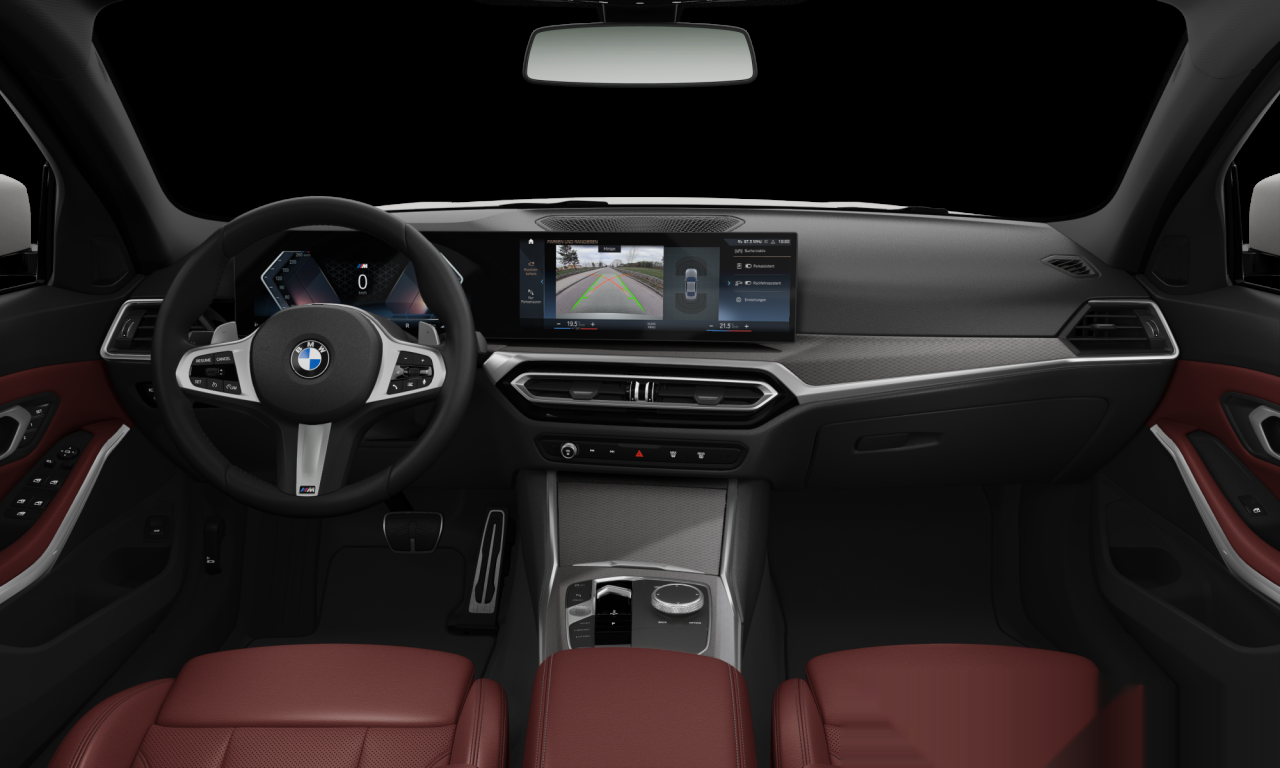 Interior of BMW 320i (G20 (MUE)), VIN WBA51FS05RFS92075