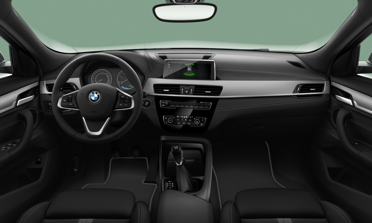 Interior of BMW X2 sDrive18d (F39), VIN WBAYK510305T96109