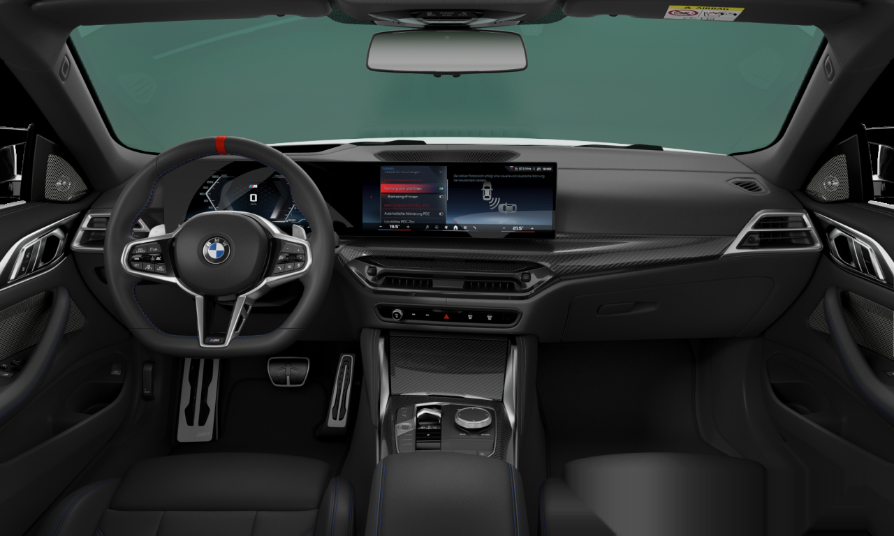 Interior of BMW M440i xDrive (G23 (MUE)), VIN WBA61FP010CV38881