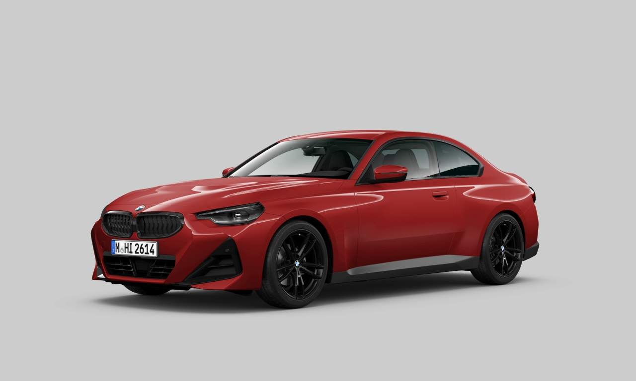 Exterior of 2021 BMW 220i (G42), VIN WBA11CM0X08C46388
