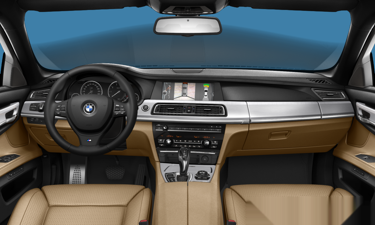Interior of 2011 BMW 750Li (F02), VIN WBAKB8103CC347113