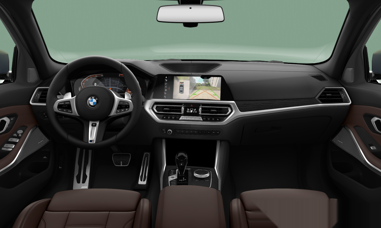 Interior of 2019 BMW 330d xDrive (G20), VIN WBA5W11050FH96203