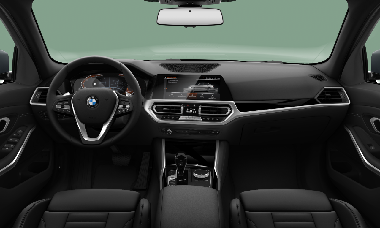 Interior of BMW 320d (G20), VIN WBA11DY020FN10390
