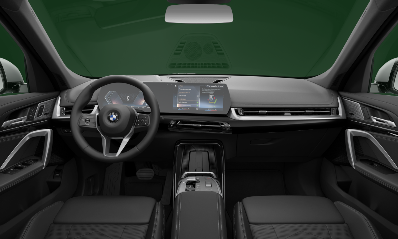 Interior of 2022 BMW X1 sDrive18i (U11), VIN WBA11EE0505W26974