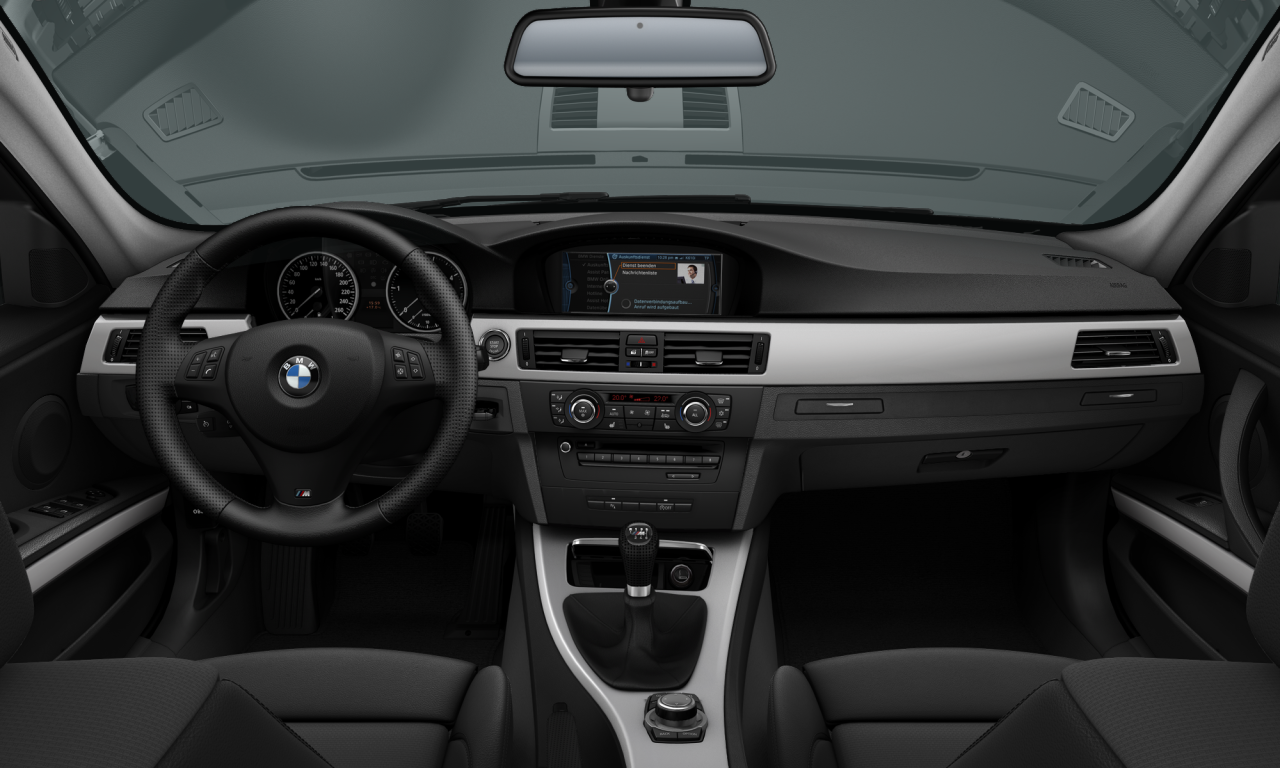Interior of BMW 320d (E91 (MUE)), VIN WBAUY11000F045433