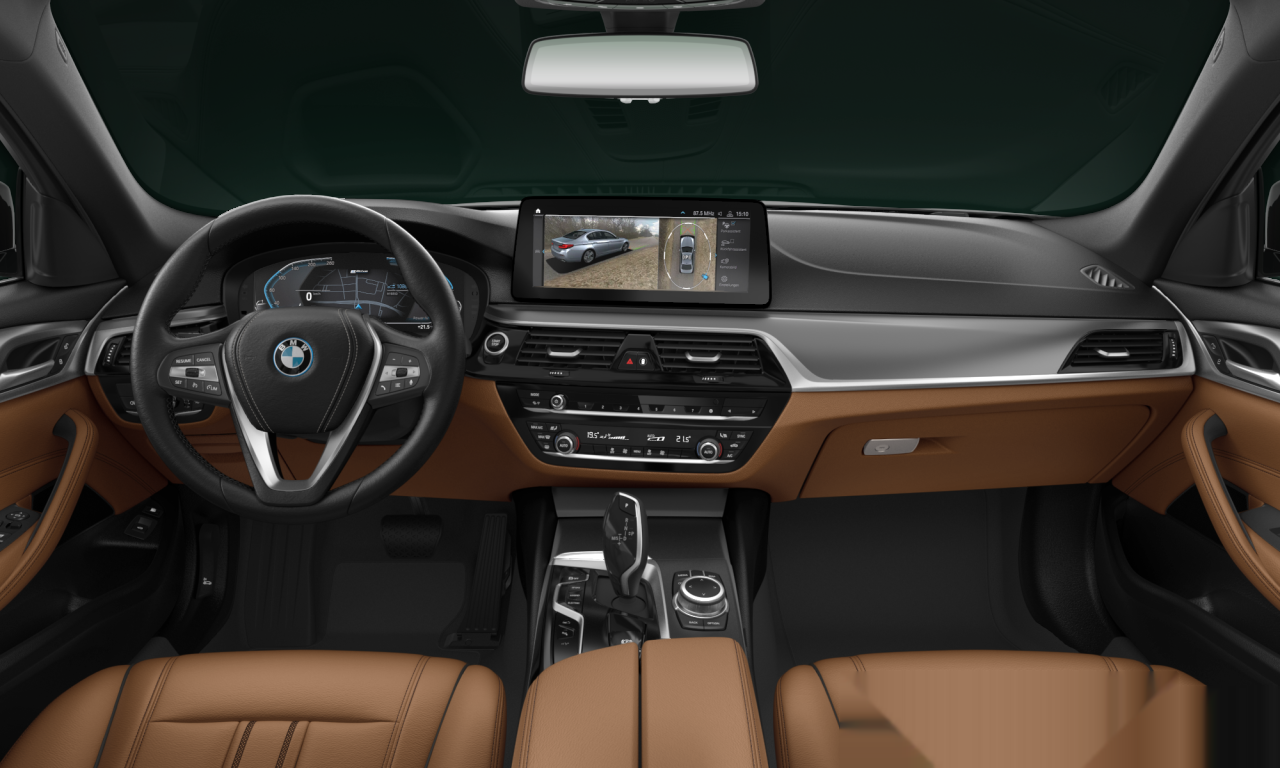 Interior of 2022 BMW 520e (G30 (MUE)), VIN WBA31BK020CK15846