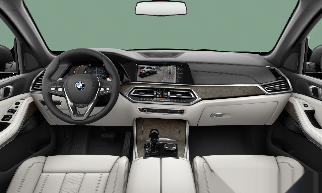 Interior of BMW X5 xDrive40i (G05), VIN 5UXCR6C09L9B89394