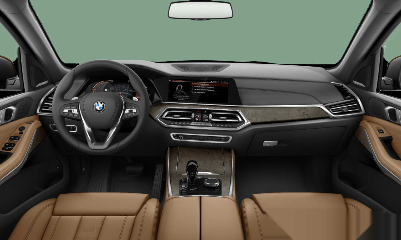 Interior of BMW X5 sDrive40i (G05), VIN 5UXCR4C09M9G21374